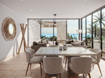 Departamento en venta playa tres recamaras Merida Yucatan  SAAMA Telchac