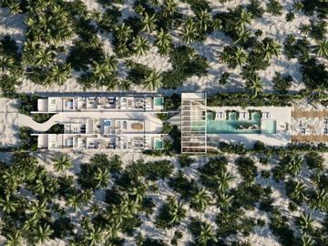 Departamento en venta playa tres recamaras Merida Yucatan  SAAMA Telchac