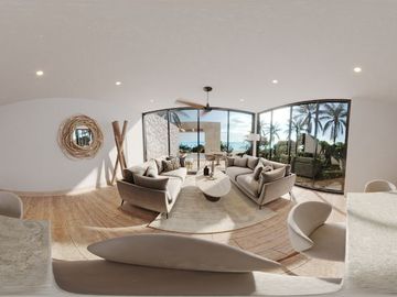 Departamento en venta playa tres recamaras Merida Yucatan  SAAMA Telchac