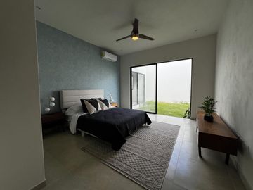 CASA EN VENTA MERIDA, CONKAL, EN PRIVADA  1 PLANTA, ENTREGA INMEDIATA.