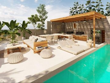 Loft cerca 5ta avenida con estacionamiento | rooftop | elegante y moderno
