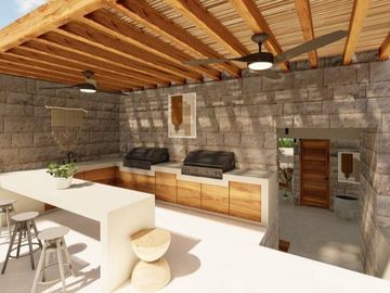 Loft cerca 5ta avenida con estacionamiento | rooftop | elegante y moderno