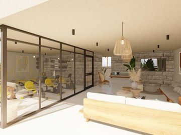Loft cerca 5ta avenida con estacionamiento | rooftop | elegante y moderno