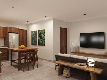 APARTAMENTO DE 2 HABITACIONES LOCK OFF, CERCA DE LA LAGUNA, PREVENTA.