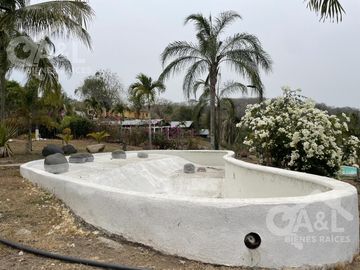 Terreno Campestre para descanso Junto al Río en Puente Nacional