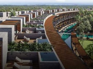 PENTHOUSE DE LUJO DE 3 HABITACIONES CERCA DE LA PLAYA Y CON GOLF
