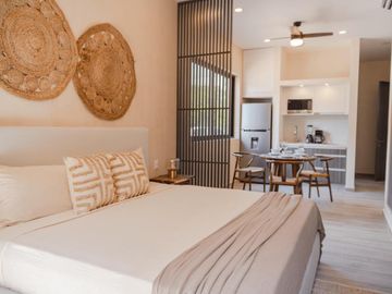 VENTA DE ESTUDIO |Entrega Inmediata| GYM | Piscina | Internet | Elevador | Tulum