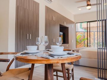 VENTA DE ESTUDIO |Entrega Inmediata| GYM | Piscina | Internet | Elevador | Tulum
