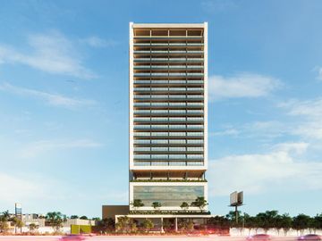 Departamento de 1 recámara con amenidades de lujo en venta en Santa Gertrudis Copo, Mérida.