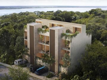 DEPARTAMENTO EN VENTA EN BACALAR DE UNA RECAMARA CON ALTO RETORNO DE INVERSION