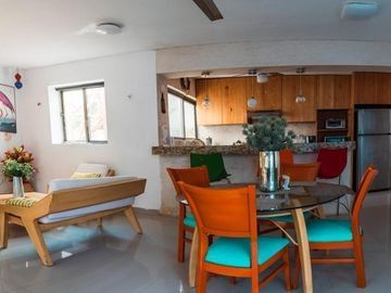 Casa de 2 recámaras con alberca en venta  en Sisal, Yucatán.
