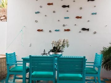 Casa de 2 recámaras con alberca en venta  en Sisal, Yucatán.