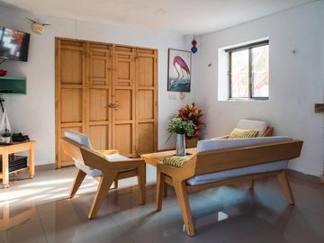 Casa de 2 recámaras con alberca en venta  en Sisal, Yucatán.