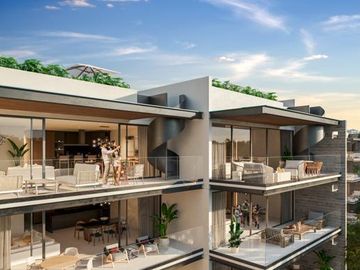 Departamento en venta 2 Habitaciones Residencial Playacar Playa del Carmen