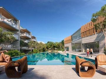Departamento en venta 2 Habitaciones Residencial Playacar Playa del Carmen