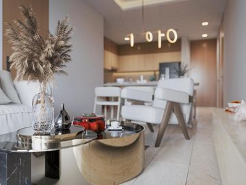 VENTA DE DEPARTAMENTO EN CANCUN 2 HABITACIONES CON GYM Y SPA