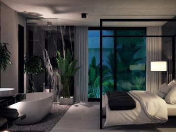 Venta Departamento Penthouse en Tulum 3 Habitaciones con Terraza y Jacuzzi