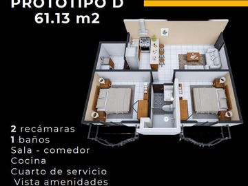 PRE VENTA DE DEPARTAMENTOS UBICADOS EN ESTRELLAS DEL SUR PUEBLA