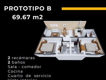 PRE VENTA DE DEPARTAMENTOS UBICADOS EN ESTRELLAS DEL SUR PUEBLA