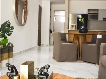 VENTA DE DEPARTAMENTO EN CANCUN DE 2 HAB CON ALBERCA ZONA SUR