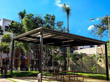 VENTA DE DEPARTAMENTO EN CANCUN DE 2 HAB CON ALBERCA ZONA SUR
