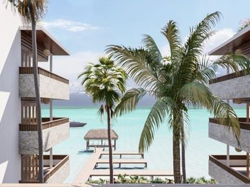 Enorme departamento beachfront de 3 recamaras con jacuzzi y rooftop