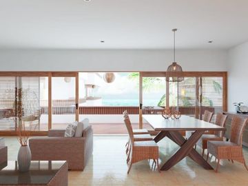 Enorme departamento beachfront de 3 recamaras con jacuzzi y rooftop
