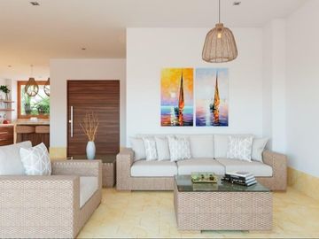Enorme departamento beachfront de 3 recamaras con jacuzzi y rooftop
