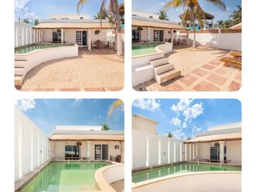 Casa en Esquina a 50mts de la Playa en Chuburná Puerto