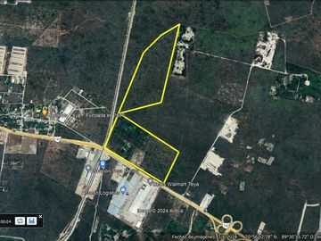 Venta Terreno de 90 Hectáreas Todo o Por Partes, Tren Maya, Teya, Mérida Yucatan
