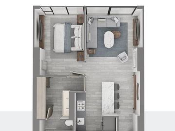 Departamento en venta en Be Grand  Colonia Del Valle