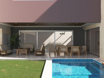PALMAS GREEN , Casa en VENTA con acabados de lujo, con jardin y alberca