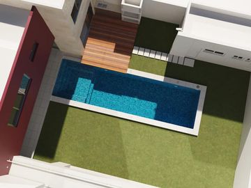PALMAS GREEN , Casa en VENTA con acabados de lujo, con jardin y alberca