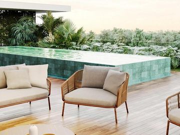 Departamento en Venta, Playa del Carmen, Playacar, Vista Al Campo de Golf (Uum)