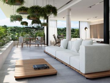 Departamento en Venta, Playa del Carmen, Playacar, Vista Al Campo de Golf (Uum)