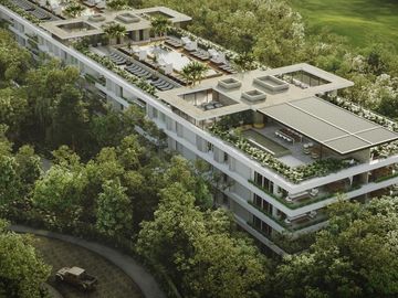 Departamento en Venta, Playa del Carmen, Playacar, Vista Al Campo de Golf (Uum)