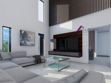 Fraccionamiento Alamosur -CARRETERA NACIONAL- Casa VENTA Santiago 330 m2, Nuevo León