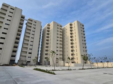 Departamento en VENTA AMUEBLADO Y EQUIPADO, terraza con vista al mar, ALBERCA, Riviera Veracruzana