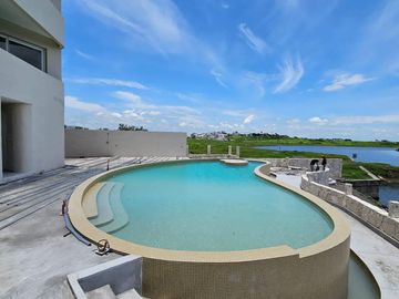 Departamento en VENTA AMUEBLADO Y EQUIPADO, terraza con vista al mar, ALBERCA, Riviera Veracruzana