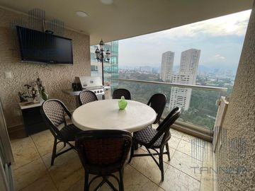 Venta Departamento en Bosques de las Lomas en Bosque Alto, con vista hacia la ciudad (L)