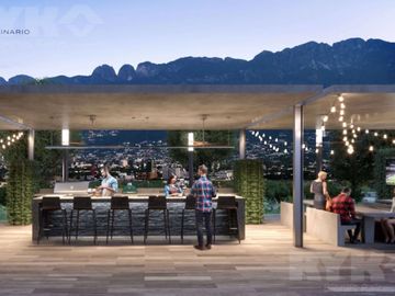Departamento en Venta a 3 min de San Pedro, 84 mts bodega, clima central y cocina equipada!!!