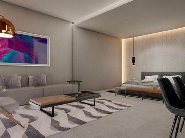 DEPARTAMENTO/1 HABITACION/ PLAYA DEL CARMEN / PREVENTA/ PASOS DEL MAR/ ROI.