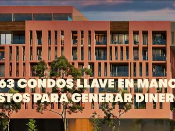 Departamento en venta a una cuadra de la 5a avenida en Playa del Carmen (1406)
