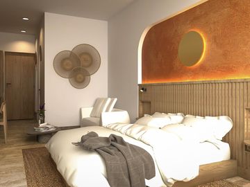 Departamento en venta a una cuadra de la 5a avenida en Playa del Carmen (1406)