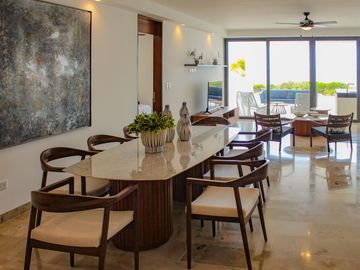 Departamento frente al mar en venta Telchac Puerto