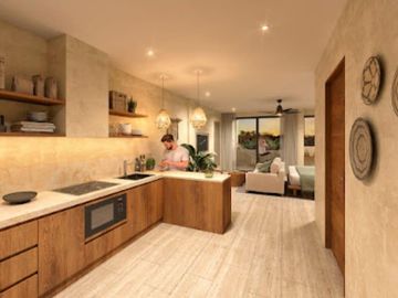 Estudio beachfront amueblado en el malecón con vista al mar