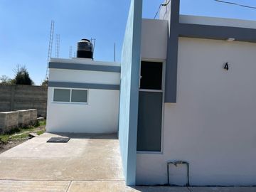 Preventa de casa con dos habitaciones en Zacatelco, Tlaxcala