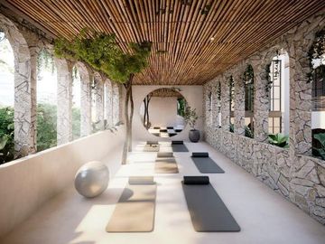 PENTHOUSE 2 HABITACIONES LOCK OFF / ALBERCA EN ROOF, GYM /CERCA DEL MAR EN TULUM