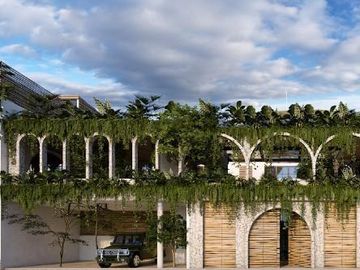 PENTHOUSE 2 HABITACIONES LOCK OFF / ALBERCA EN ROOF, GYM /CERCA DEL MAR EN TULUM