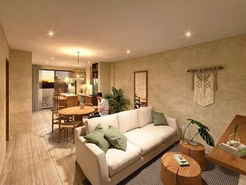 DEPARTAMENTO ESTUDIO FRENTE AL MAR CON JACUZZI AMUEBLADA  EN MAHAHUAL